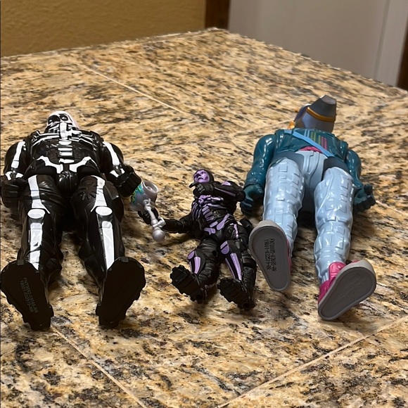 Fortnite Action Figures Set - Black, Blue, and Purple - Picture 10 of 12